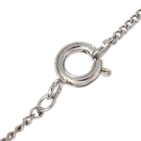 Chanel Cambon Ligne Chain Necklace Pendant Silver 05C 195599 - Picture 3 of 4